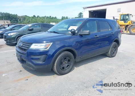 2017 Ford Police Interceptor из США, поврежденный, VIN 1FM5K8AR5HGA79269